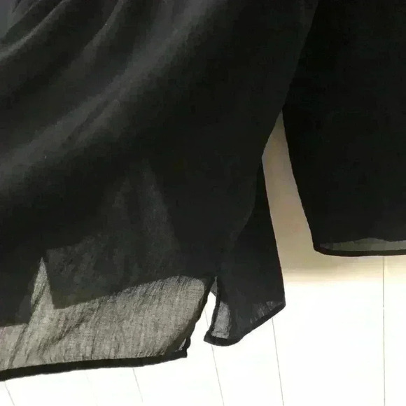 LOFT Lightweight Embroidered Cotton Top Blouse Size XS - Picture 4 of 8